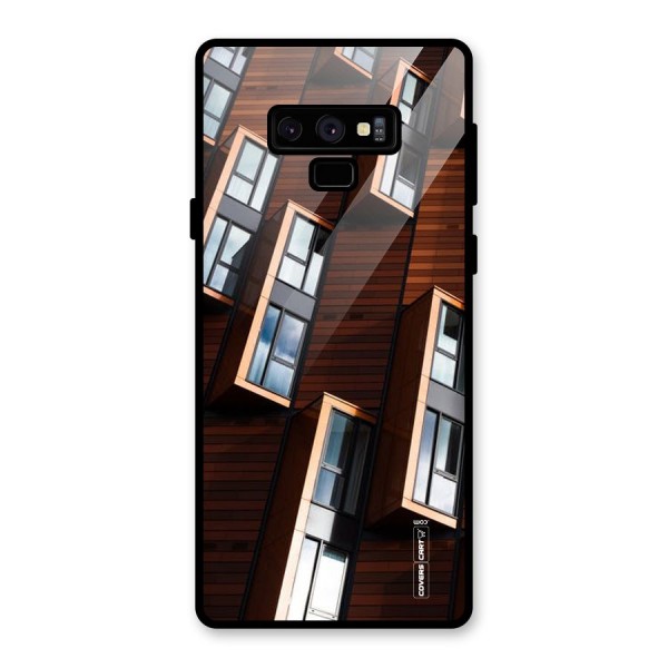 Window Abstract Glass Back Case for Galaxy Note 9