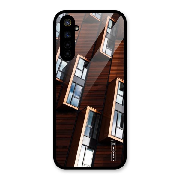 Window Abstract Glass Back Case for Realme 6