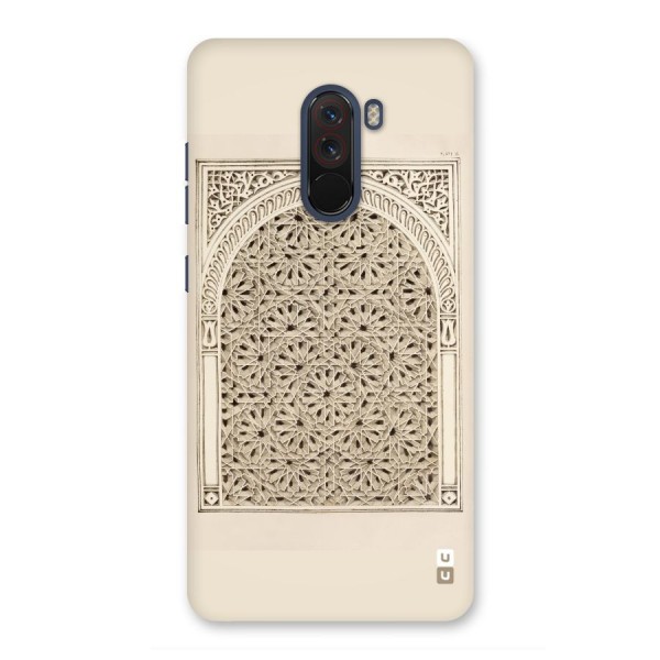 Window Ornaments Back Case for Poco F1