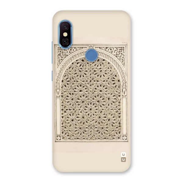 Window Ornaments Back Case for Redmi Note 6 Pro