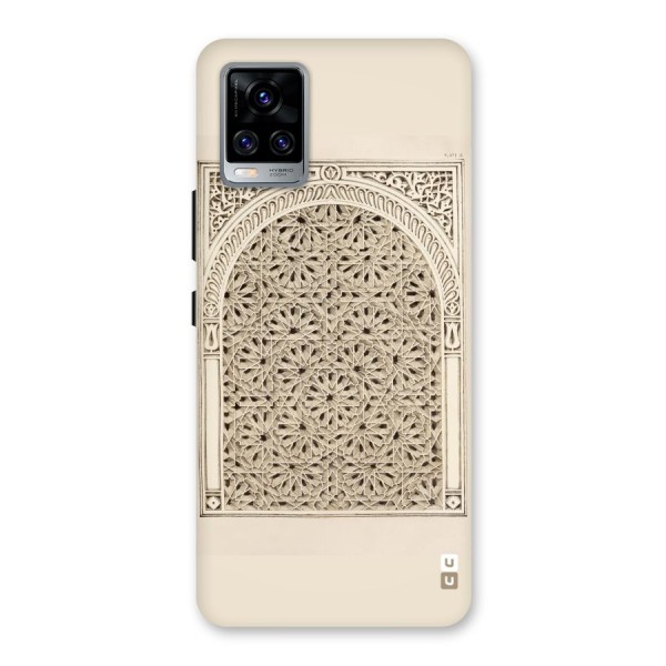 Window Ornaments Back Case for Vivo V20 Pro