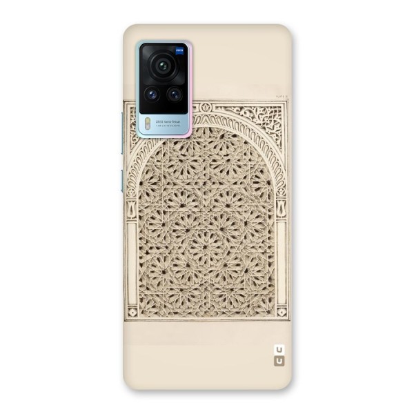 Window Ornaments Back Case for Vivo X60 Pro