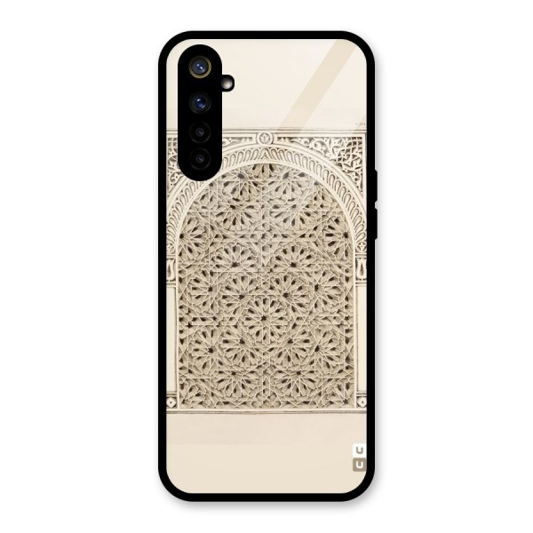 Window Ornaments Glass Back Case for Realme 6