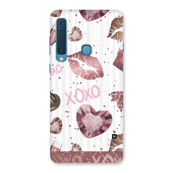 Wine Lip xoxo Back Case for Galaxy A9 (2018)