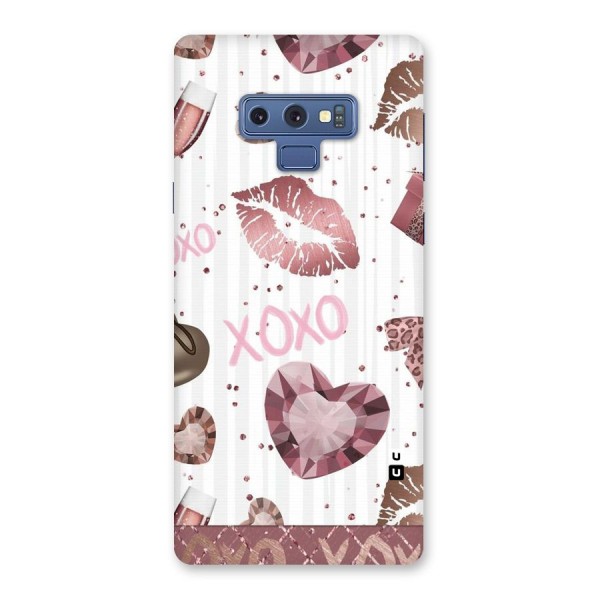 Wine Lip xoxo Back Case for Galaxy Note 9