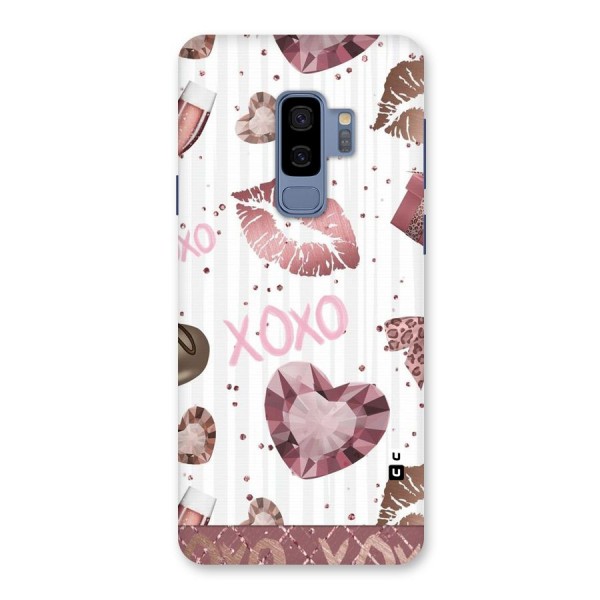 Wine Lip xoxo Back Case for Galaxy S9 Plus