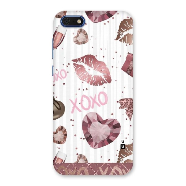 Wine Lip xoxo Back Case for Honor 7s