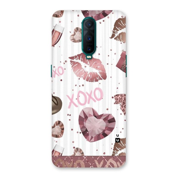 Wine Lip xoxo Back Case for Oppo R17 Pro