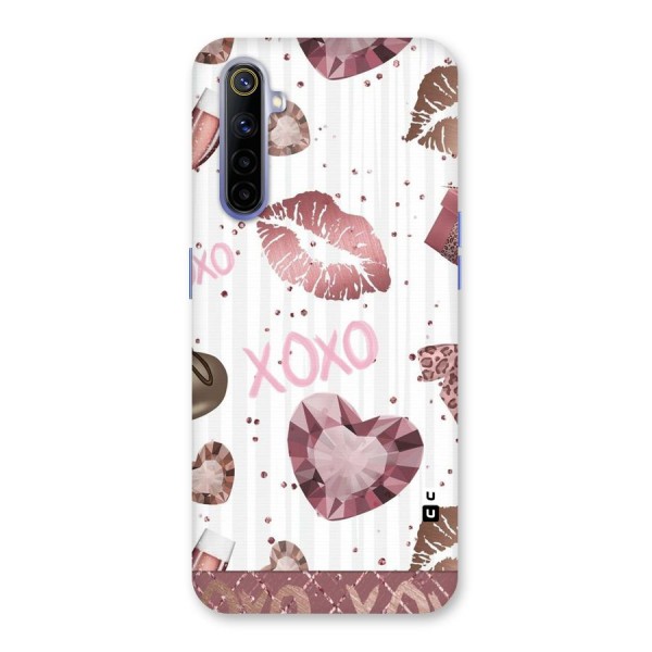 Wine Lip xoxo Back Case for Realme 6