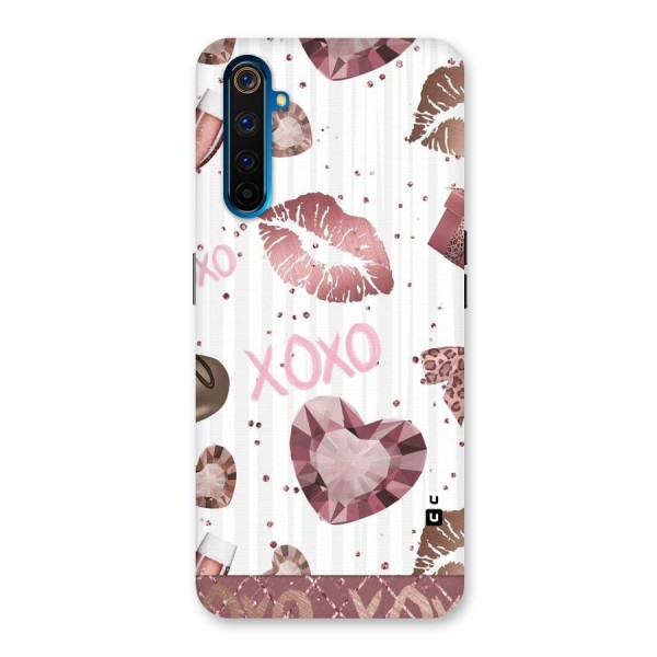 Wine Lip xoxo Back Case for Realme 6 Pro