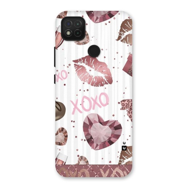 Wine Lip xoxo Back Case for Redmi 9C