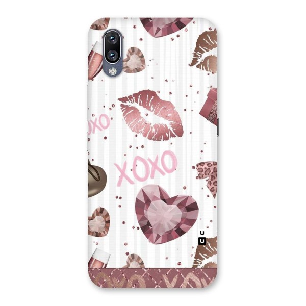 Wine Lip xoxo Back Case for Vivo NEX