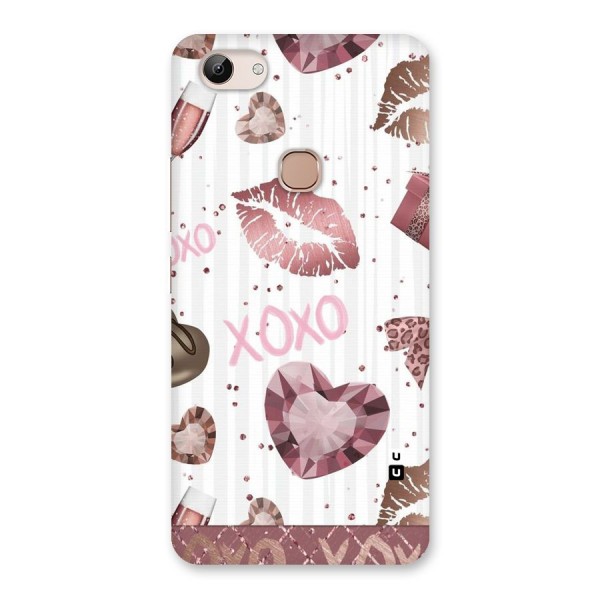 Wine Lip xoxo Back Case for Vivo Y83