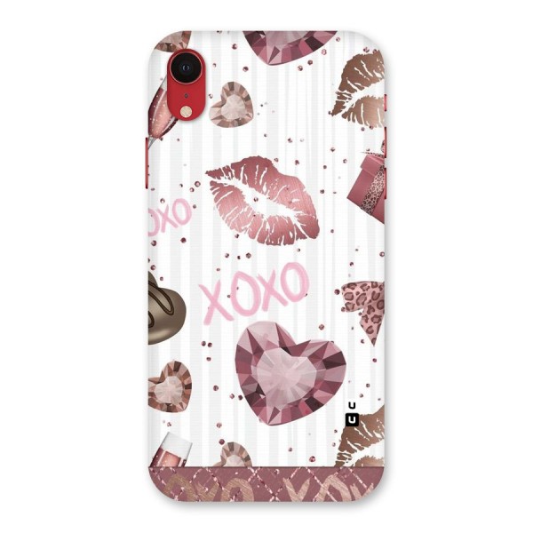 Wine Lip xoxo Back Case for iPhone XR