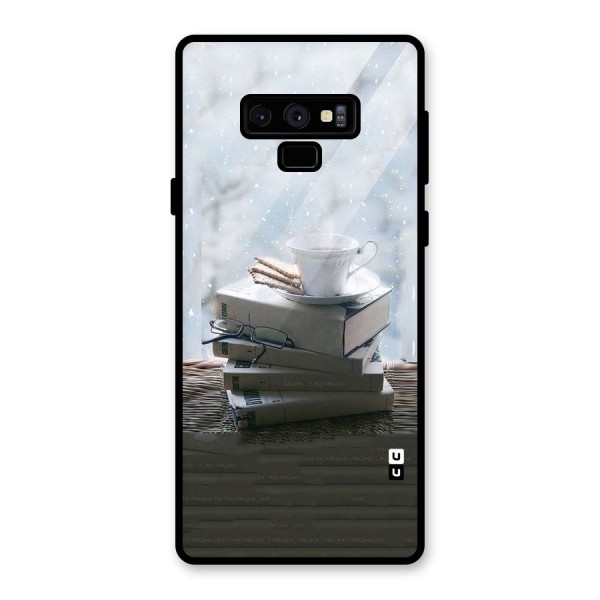 Winter Reads Glass Back Case for Galaxy Note 9