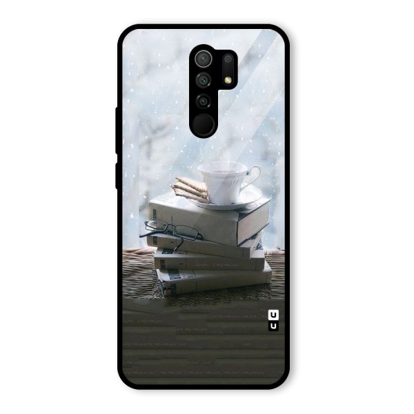 Winter Reads Glass Back Case for Redmi 9 Prime