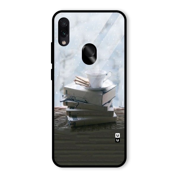 Winter Reads Glass Back Case for Redmi Note 7