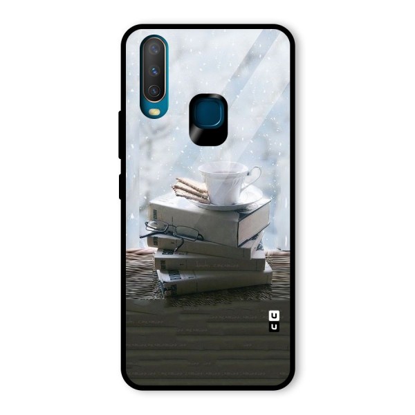 Winter Reads Glass Back Case for Vivo Y12