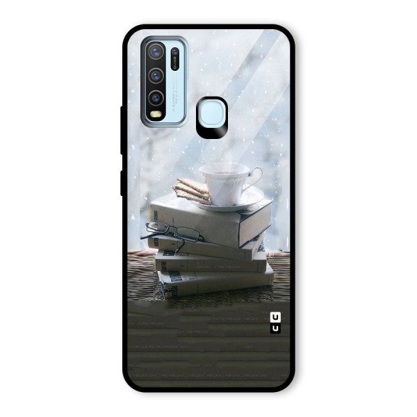 Winter Reads Glass Back Case for Vivo Y30