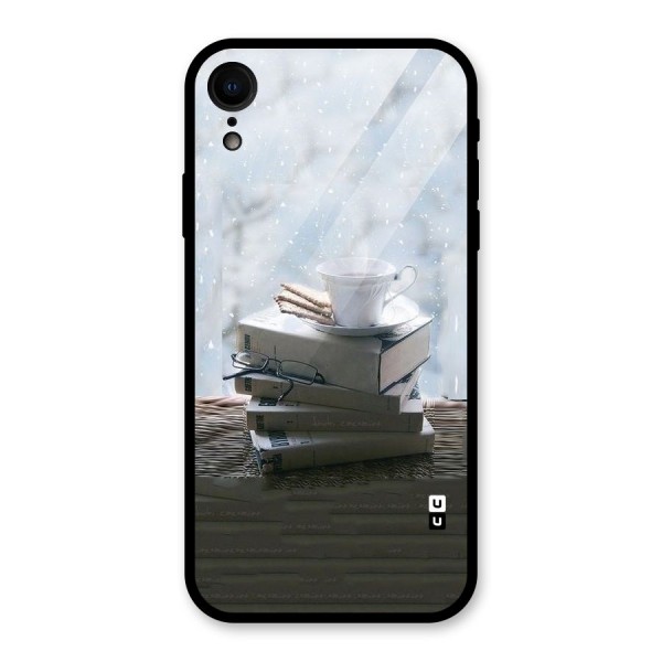 Winter Reads Glass Back Case for XR