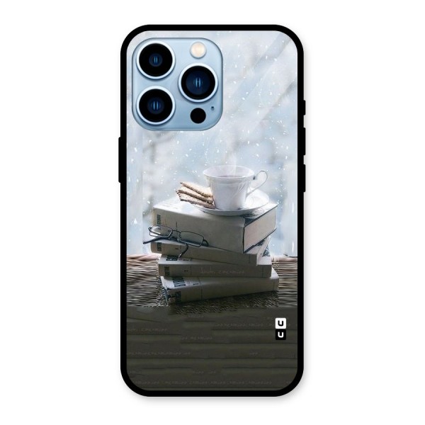 Winter Reads Glass Back Case for iPhone 13 Pro