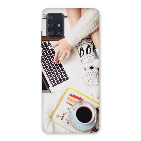 Winter Relaxation Back Case for Galaxy A51