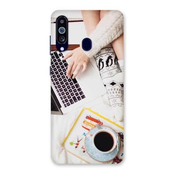 Winter Relaxation Back Case for Galaxy A60