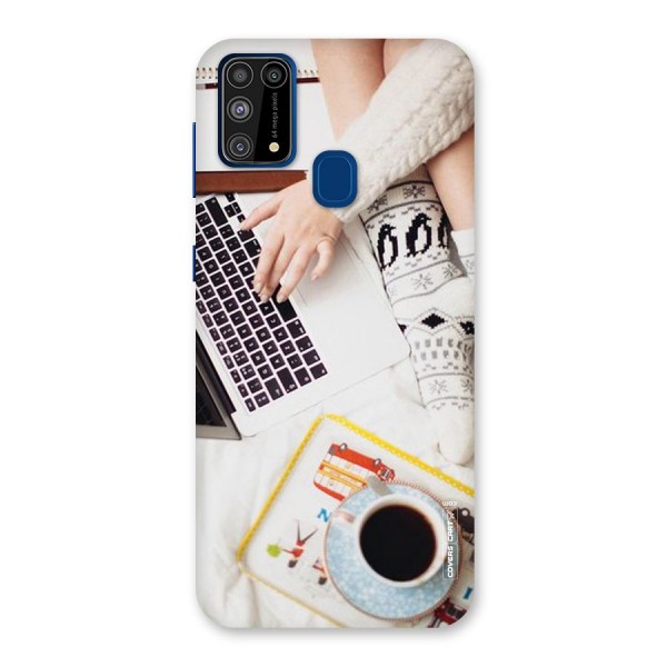 Winter Relaxation Back Case for Galaxy F41