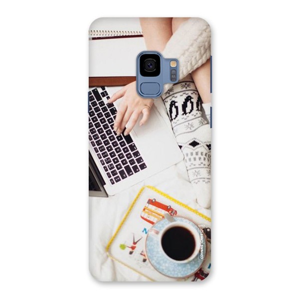 Winter Relaxation Back Case for Galaxy S9