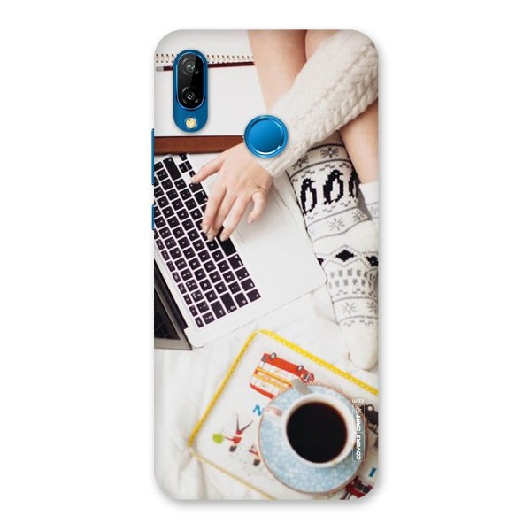 Winter Relaxation Back Case for Huawei P20 Lite