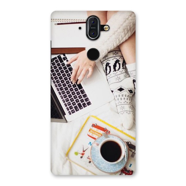 Winter Relaxation Back Case for Nokia 8 Sirocco