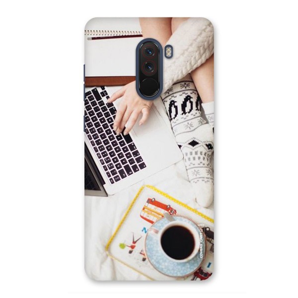 Winter Relaxation Back Case for Poco F1