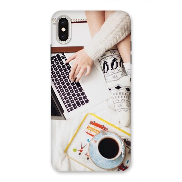 Winter Relaxation Back Case for iPhone XS Max