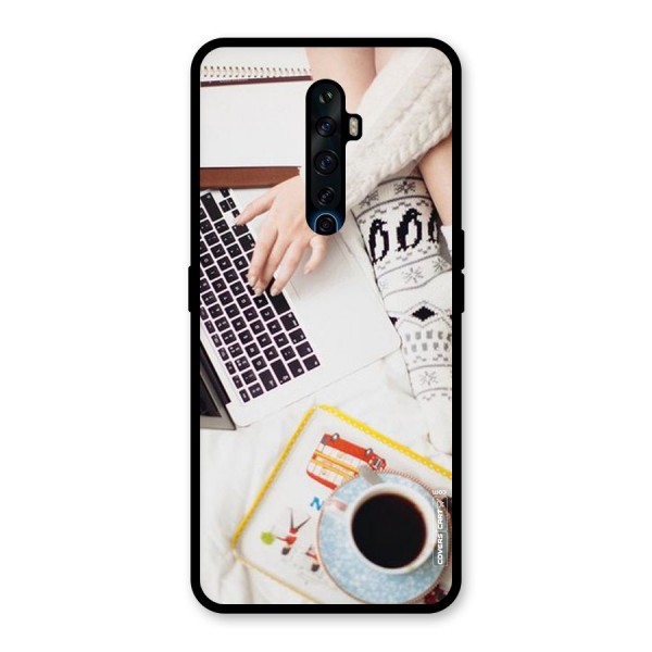 Winter Relaxation Glass Back Case for Oppo Reno2 Z