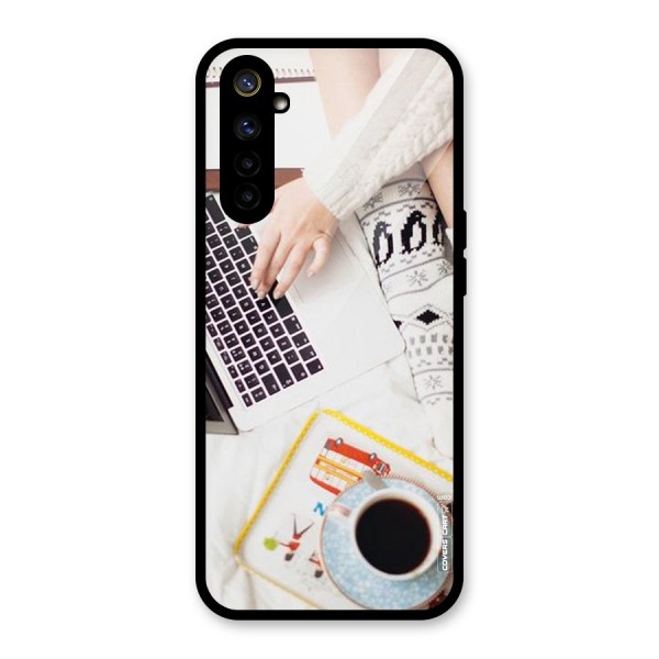 Winter Relaxation Glass Back Case for Realme 6