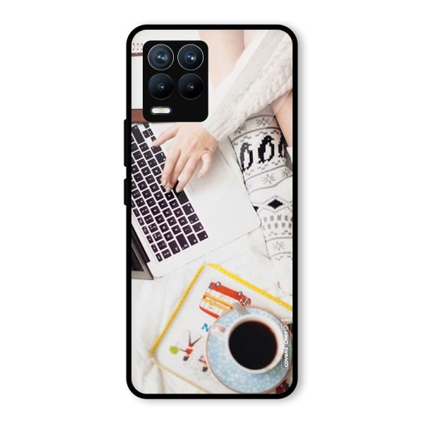 Winter Relaxation Glass Back Case for Realme 8 Pro