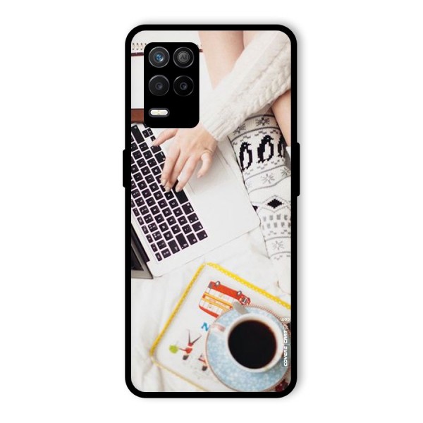 Winter Relaxation Glass Back Case for Realme 9 5G