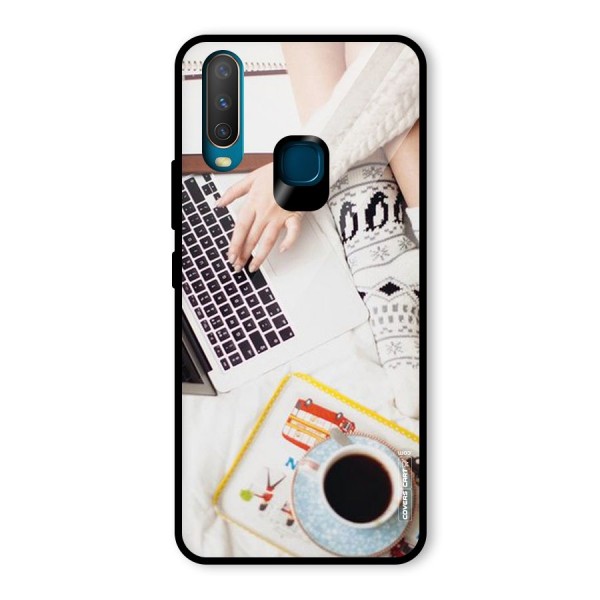 Winter Relaxation Glass Back Case for Vivo Y12