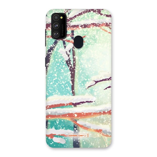 Winter Season Back Case for Galaxy M21