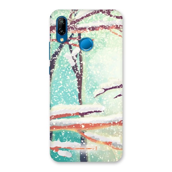 Winter Season Back Case for Huawei P20 Lite