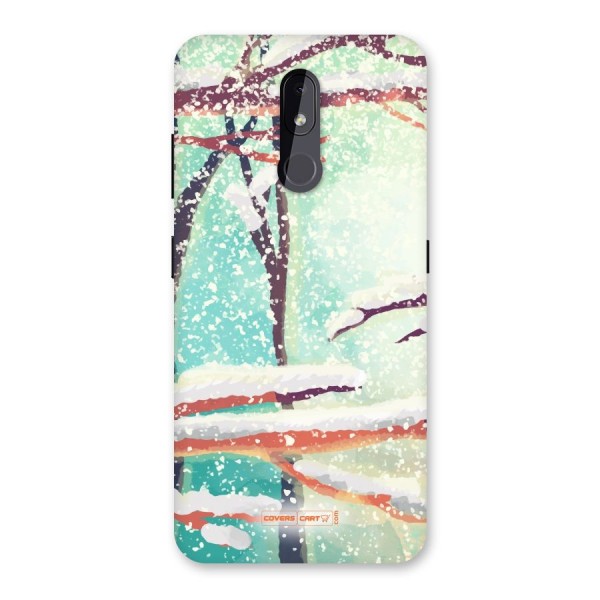 Winter Season Back Case for Nokia 3.2