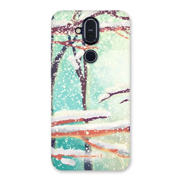 Winter Season Back Case for Nokia 8.1