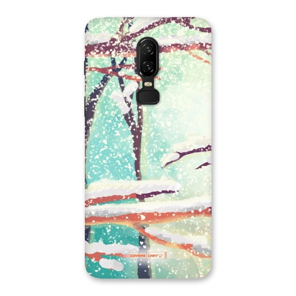 Winter Season Back Case for OnePlus 6