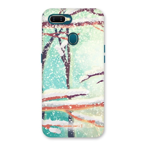 Winter Season Back Case for Oppo A7