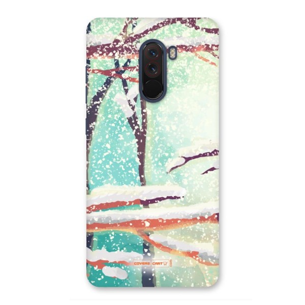 Winter Season Back Case for Poco F1