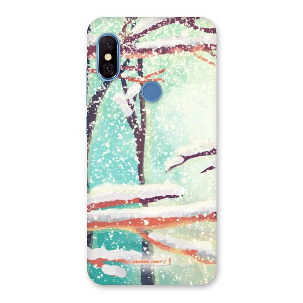 Winter Season Back Case for Redmi Note 6 Pro