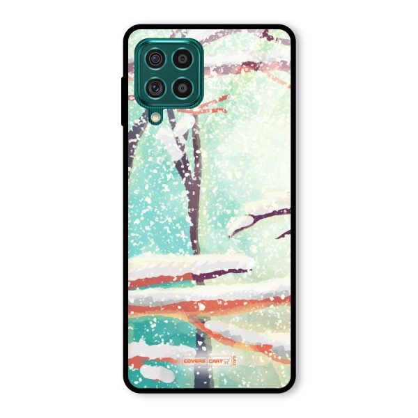 Winter Season Glass Back Case for Galaxy F62