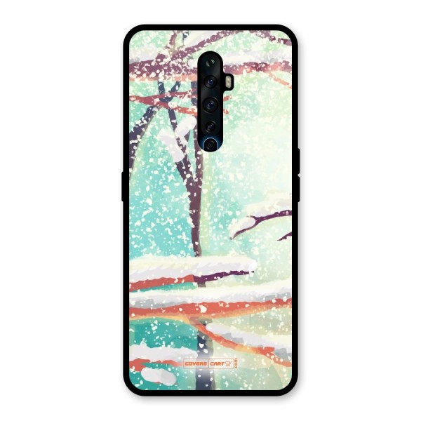 Winter Season Glass Back Case for Oppo Reno2 Z