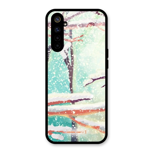 Winter Season Glass Back Case for Realme 6