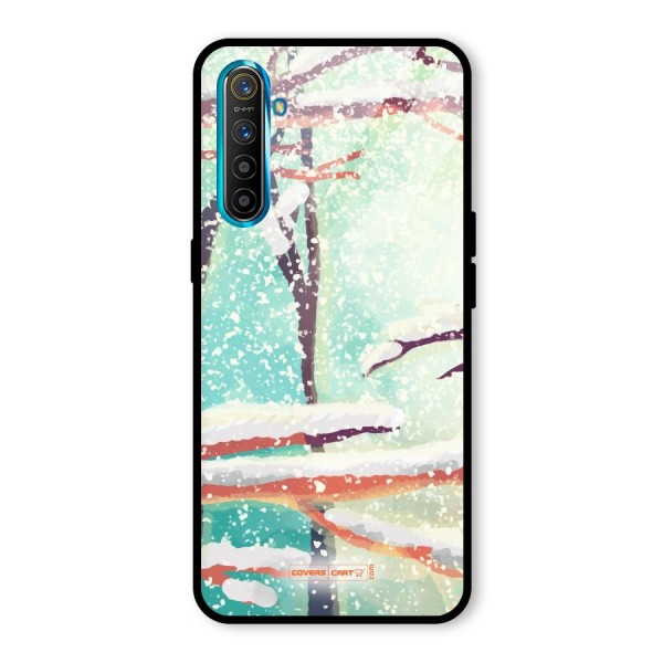 Winter Season Glass Back Case for Realme XT